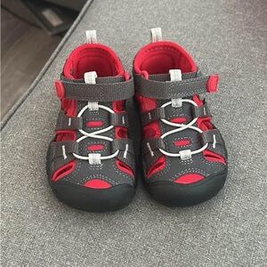 Keen Red and Gray Sneakers NWOT